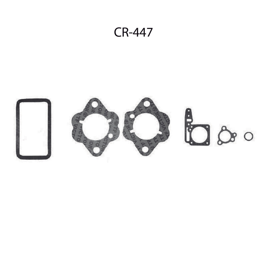 Juntas de carburador para motor TF Victor CR-447