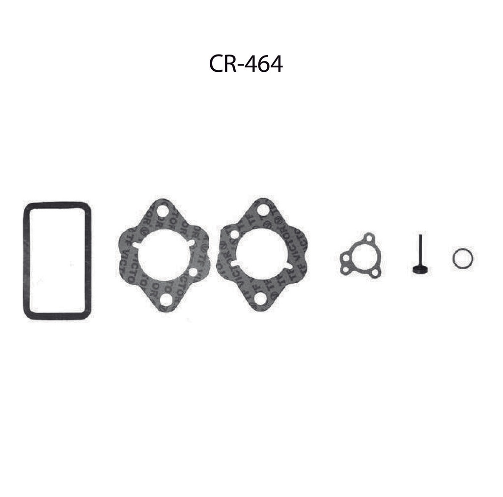 Juntas de carburador para motor TF Victor CR-464