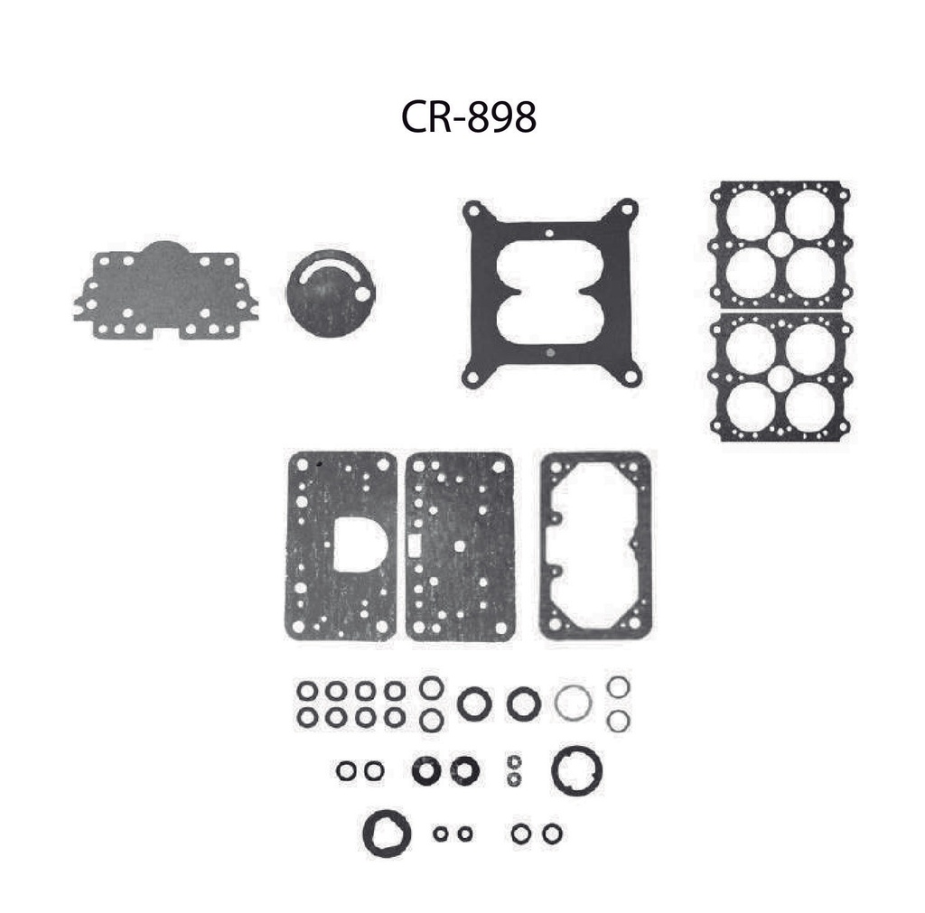 Juntas de carburador para motor TF Victor CR-898