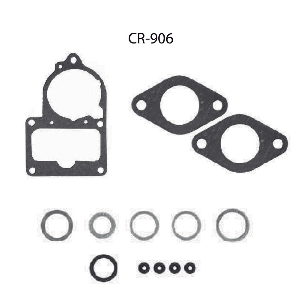 TF-CR-906 — Juntas de carburador para motor TF Victor CR-906