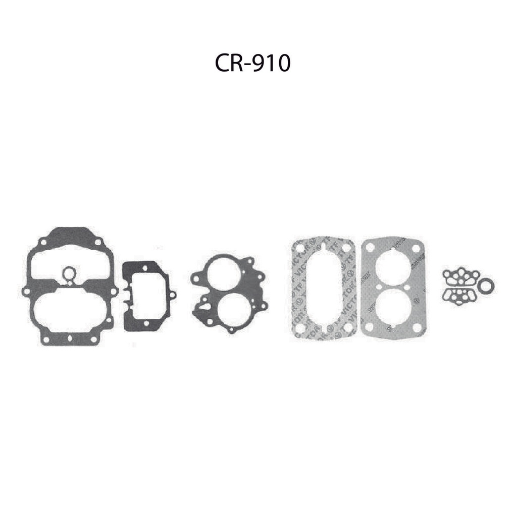 Juntas de carburador para motor TF Victor CR-910