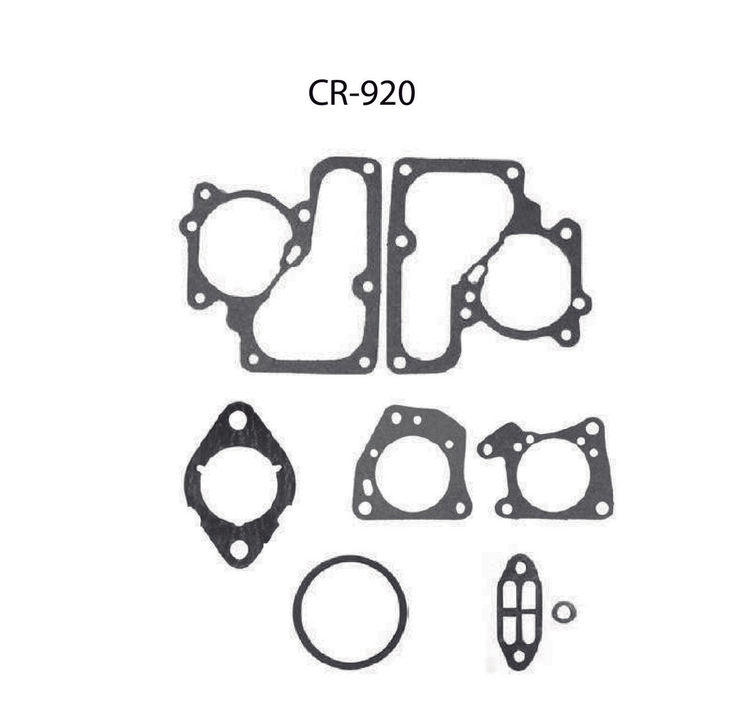 Juntas de carburador para motor TF Victor CR-920