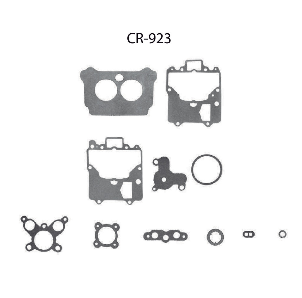 Juntas de carburador para motor TF Victor CR-923