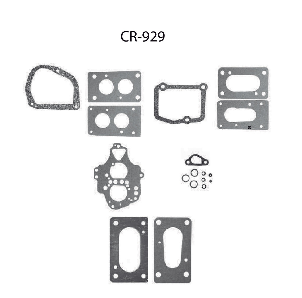 Juntas de carburador para motor TF Victor CR-929