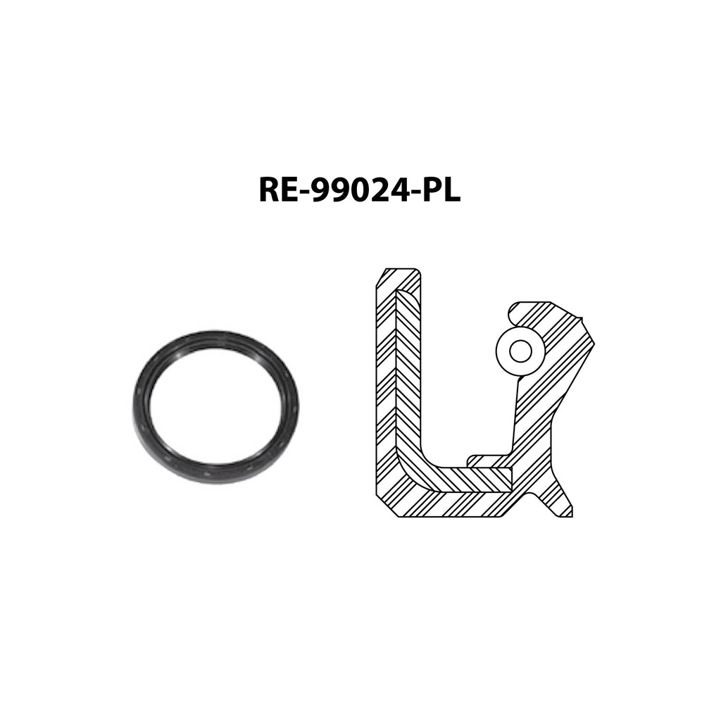 Reten de ciguenal para motor TF Victor RE-99024-PL