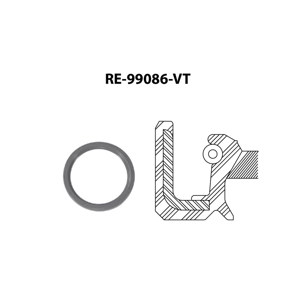 Reten de ciguenal para motor TF Victor RE-99086-VT