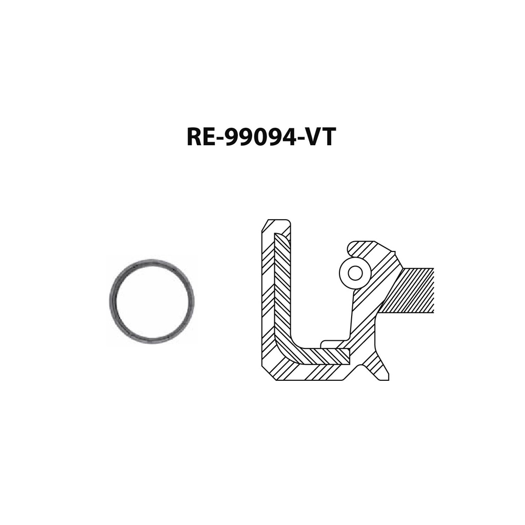 Reten de ciguenal para motor TF Victor RE-99094-VT