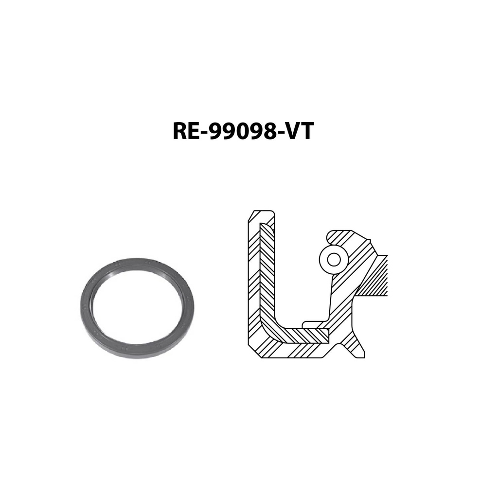 Reten de ciguenal para motor TF Victor RE-99098-VT