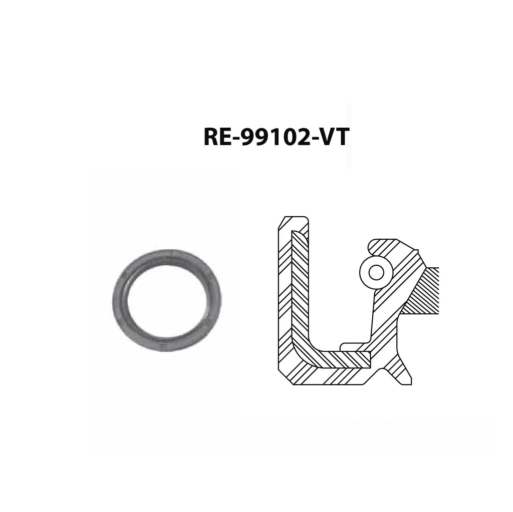 Reten de ciguenal para motor TF Victor RE-99102-VT