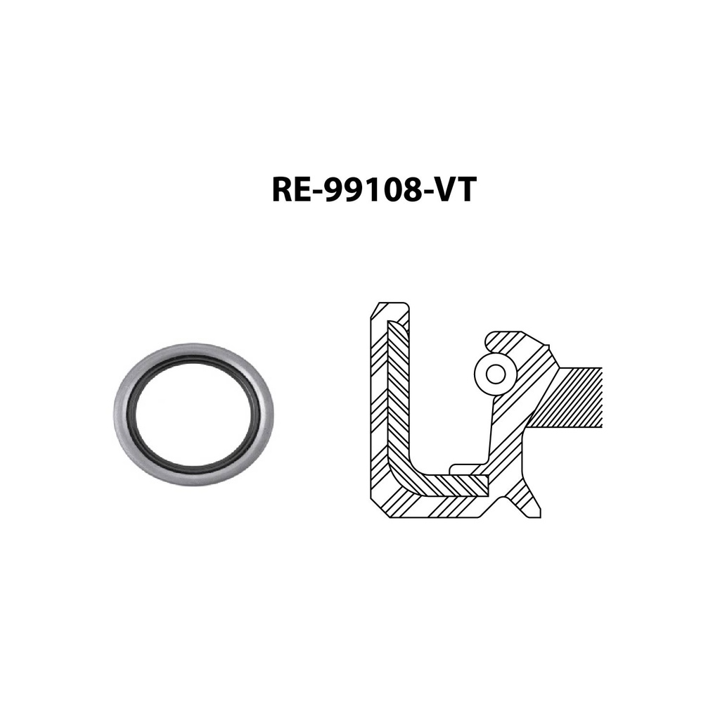 Reten de ciguenal para motor TF Victor RE-99108-VT