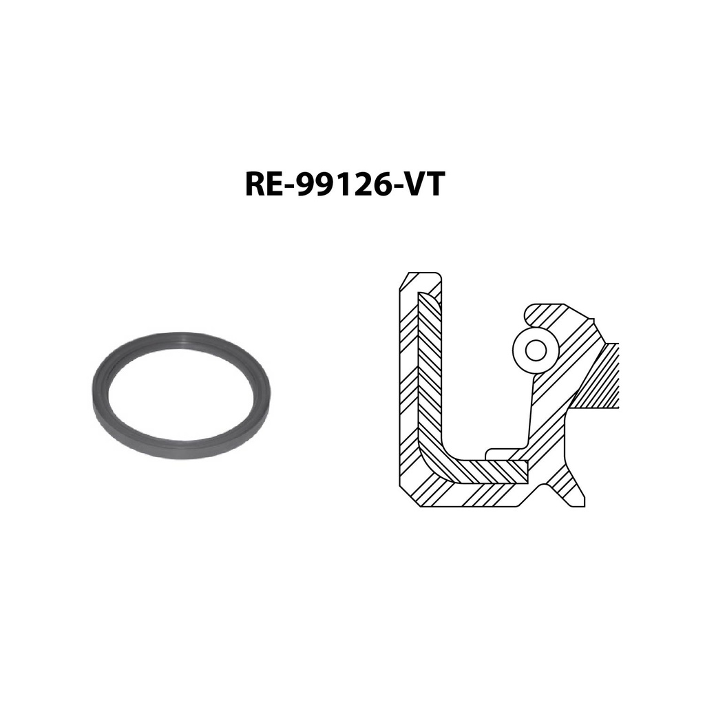 Reten de ciguenal para motor TF Victor RE-99126-VT
