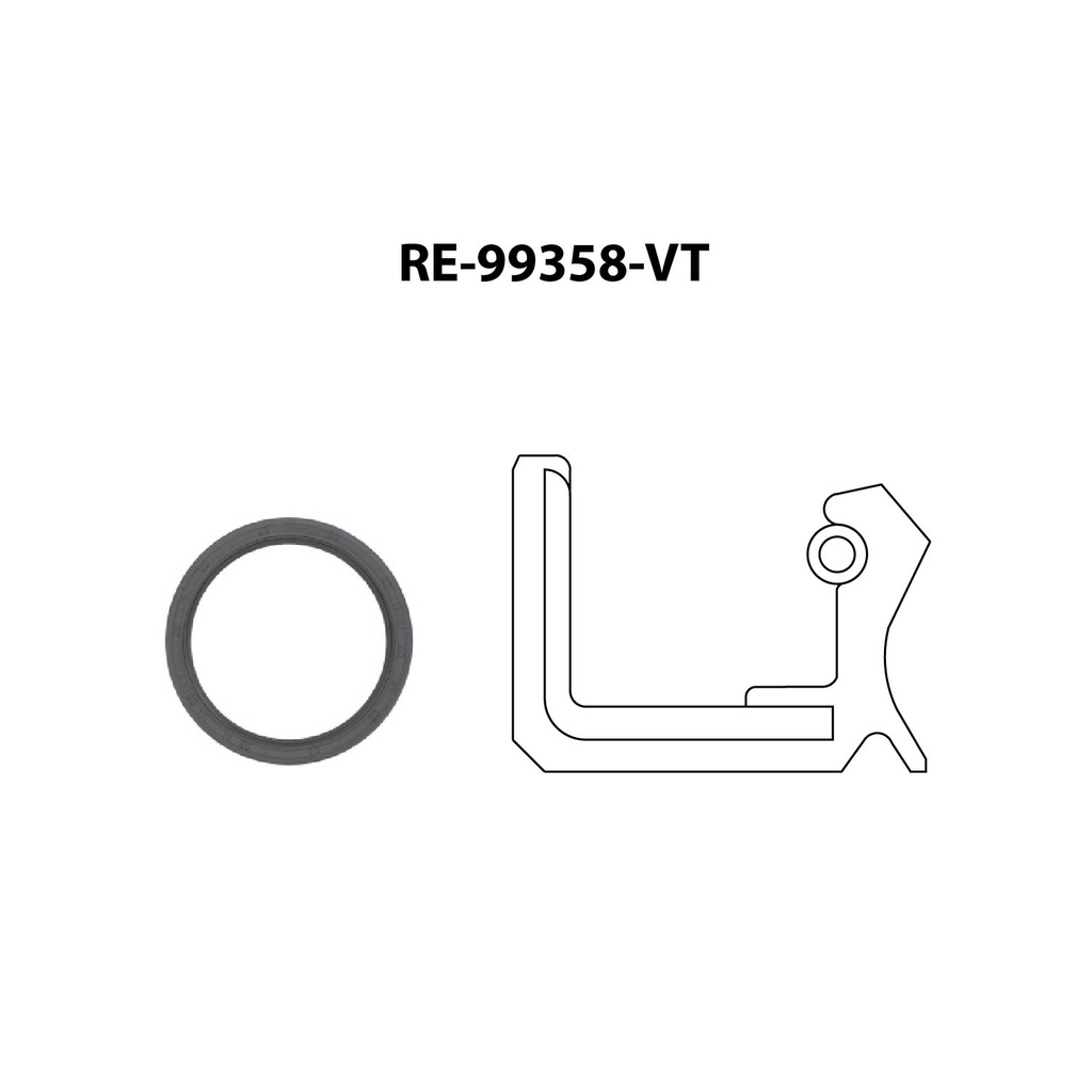 Reten de ciguenal para motor TF Victor RE-99358-VT