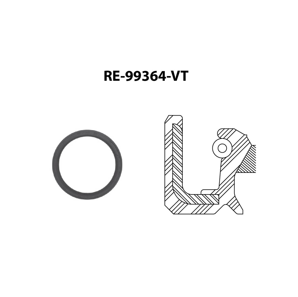 Reten de distribucion para motor TF Victor RE-99364-VT