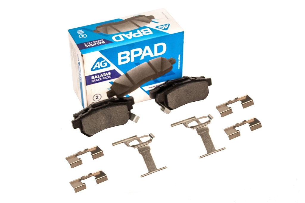 Balata ACURA Integra 1990-2001 Trasero (Set 4 pzs)