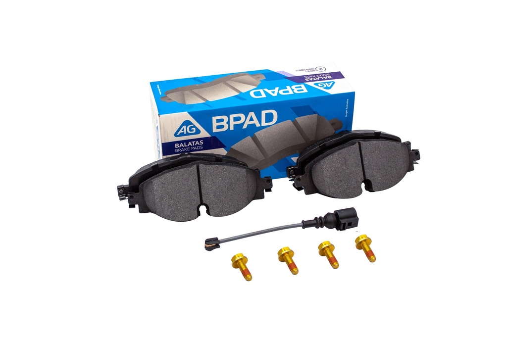 AG-68989-D1760 — Balata AUDI A1 2017-2023 Delantero (Set 4 pzs)