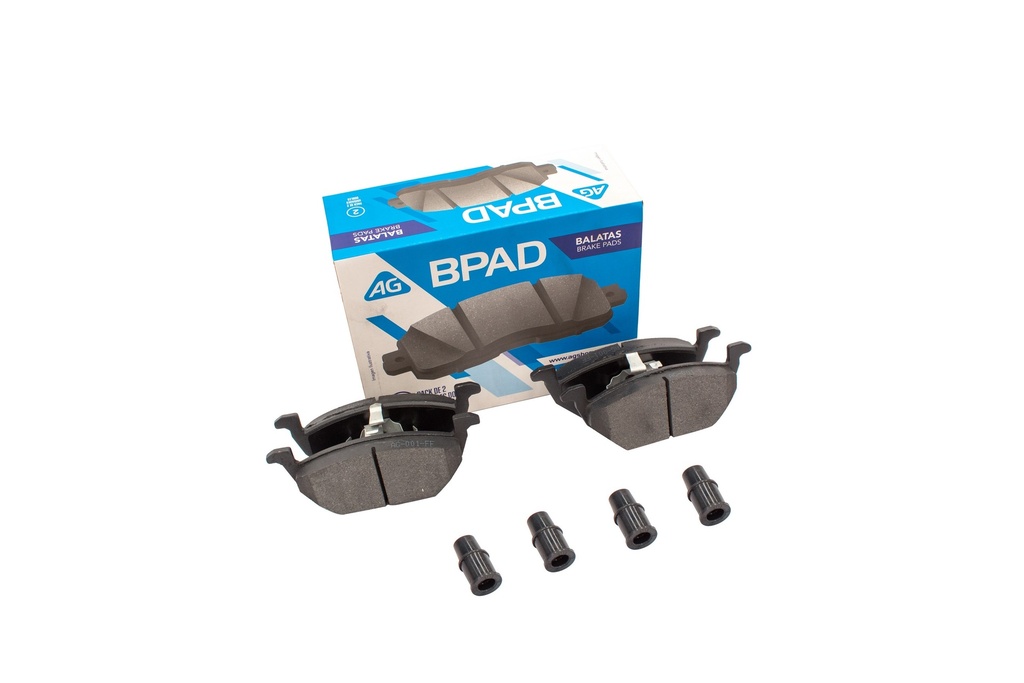 Balata AUDI A1 (Active) 2016 Delantero (Set 4 pzs)