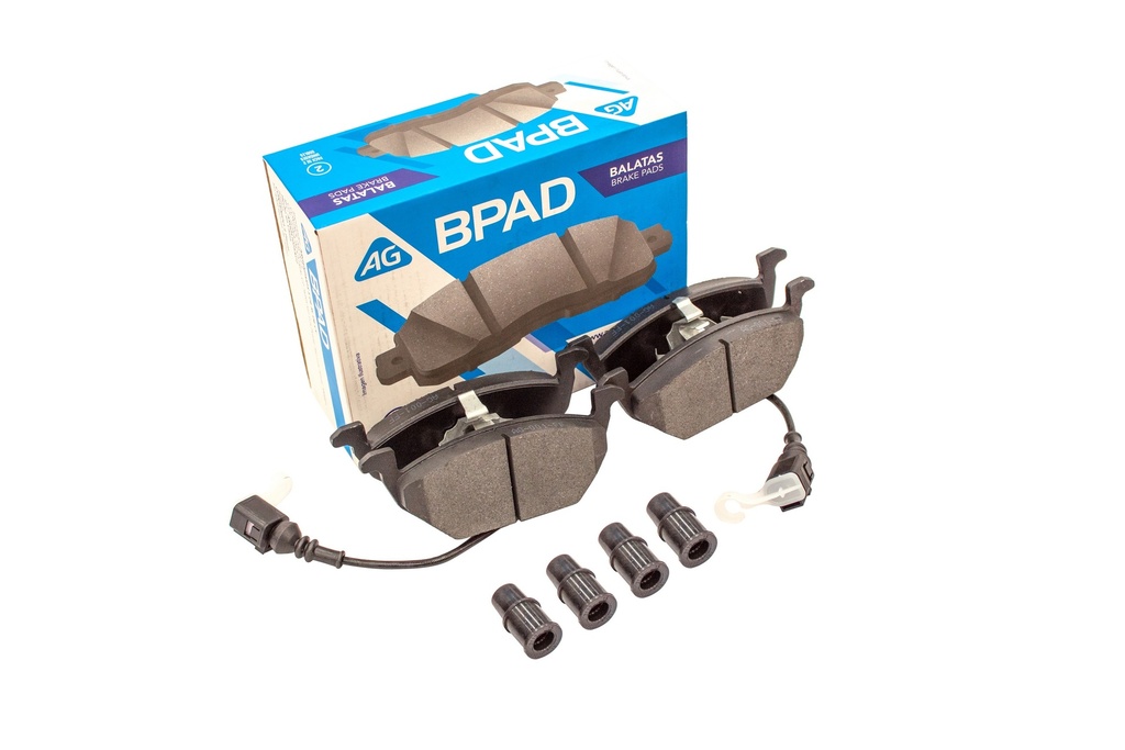 Balata AUDI A3 (Con sensor) 2001-2004 Delantero (Set 4 pzs)