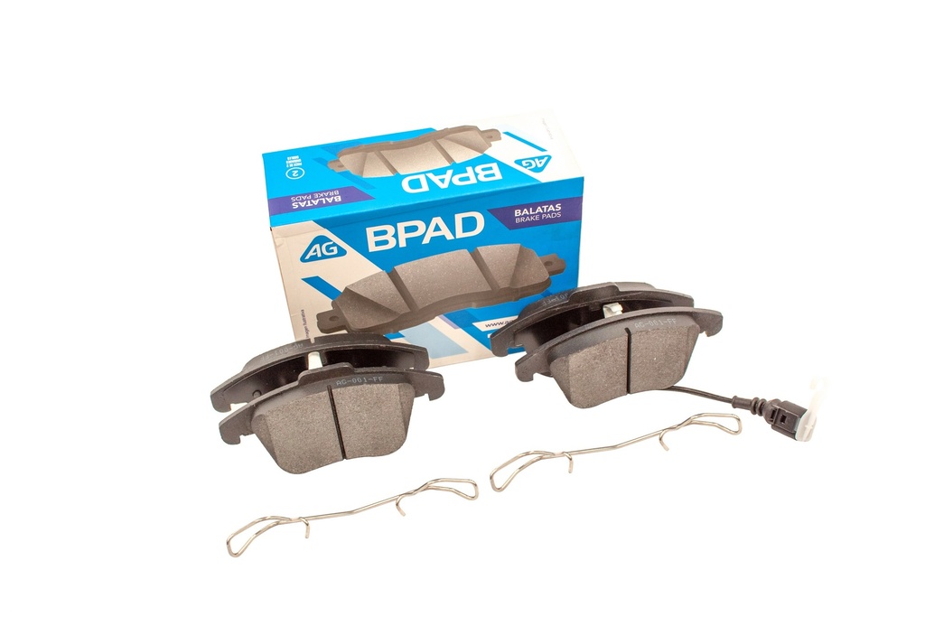 Balata AUDI Q3 2014-2017 Delantero (Set 4 pzs)