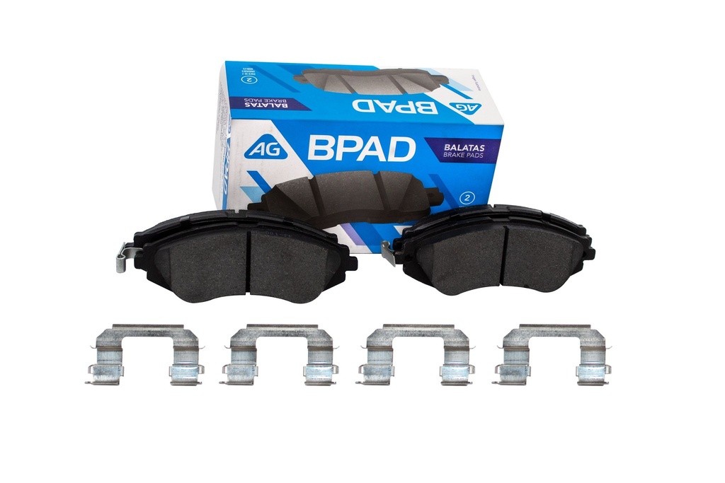 Balata CHEVROLET Aveo 2004-2018 Delantero (Set 4 pzs)