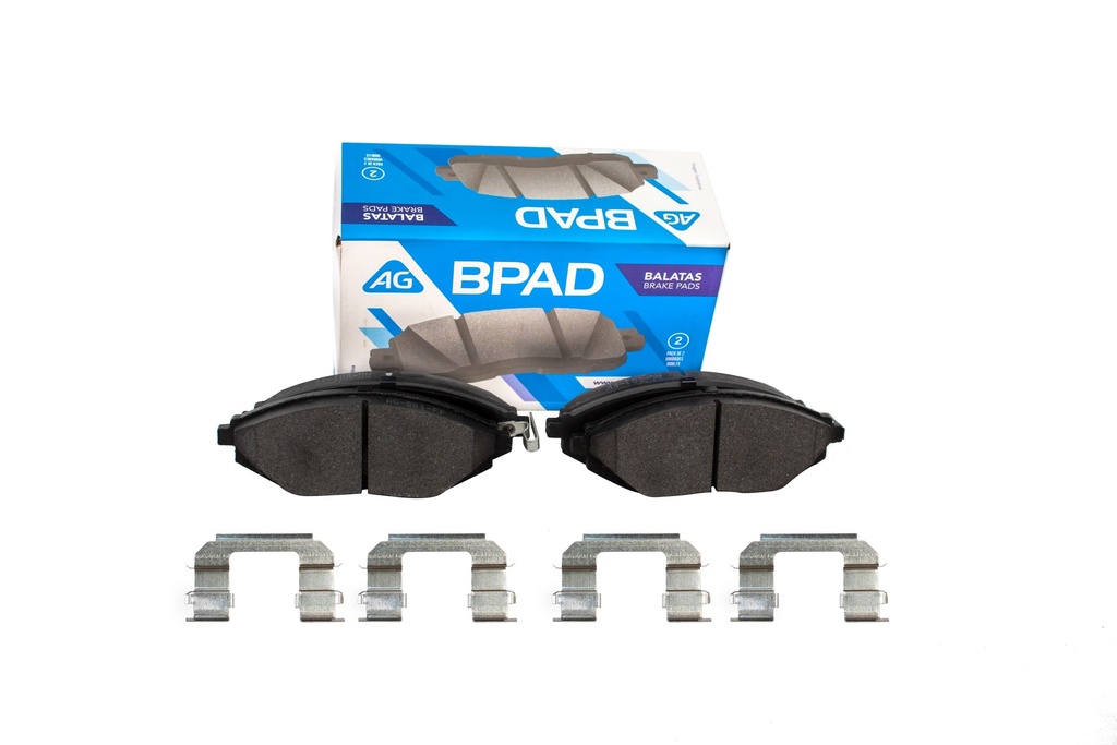 AG-68801-D1590 — Balata CHEVROLET Beat (Incluye Activ) 2018-2021 Delantero (Set 4 pzs)