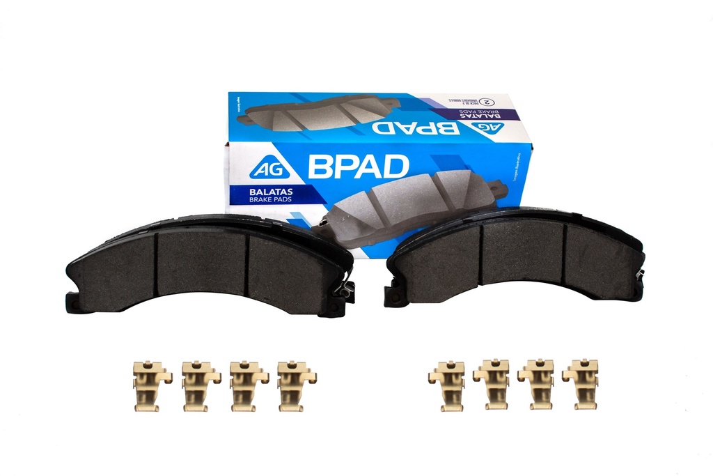 Balata CHEVROLET C-2500 2011 Delantero (Set 4 pzs)