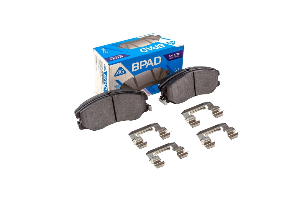 AG-68381-D1264 — Balata CHEVROLET Captiva Sport 2008-2015 Delantero (Set 4 pzs)