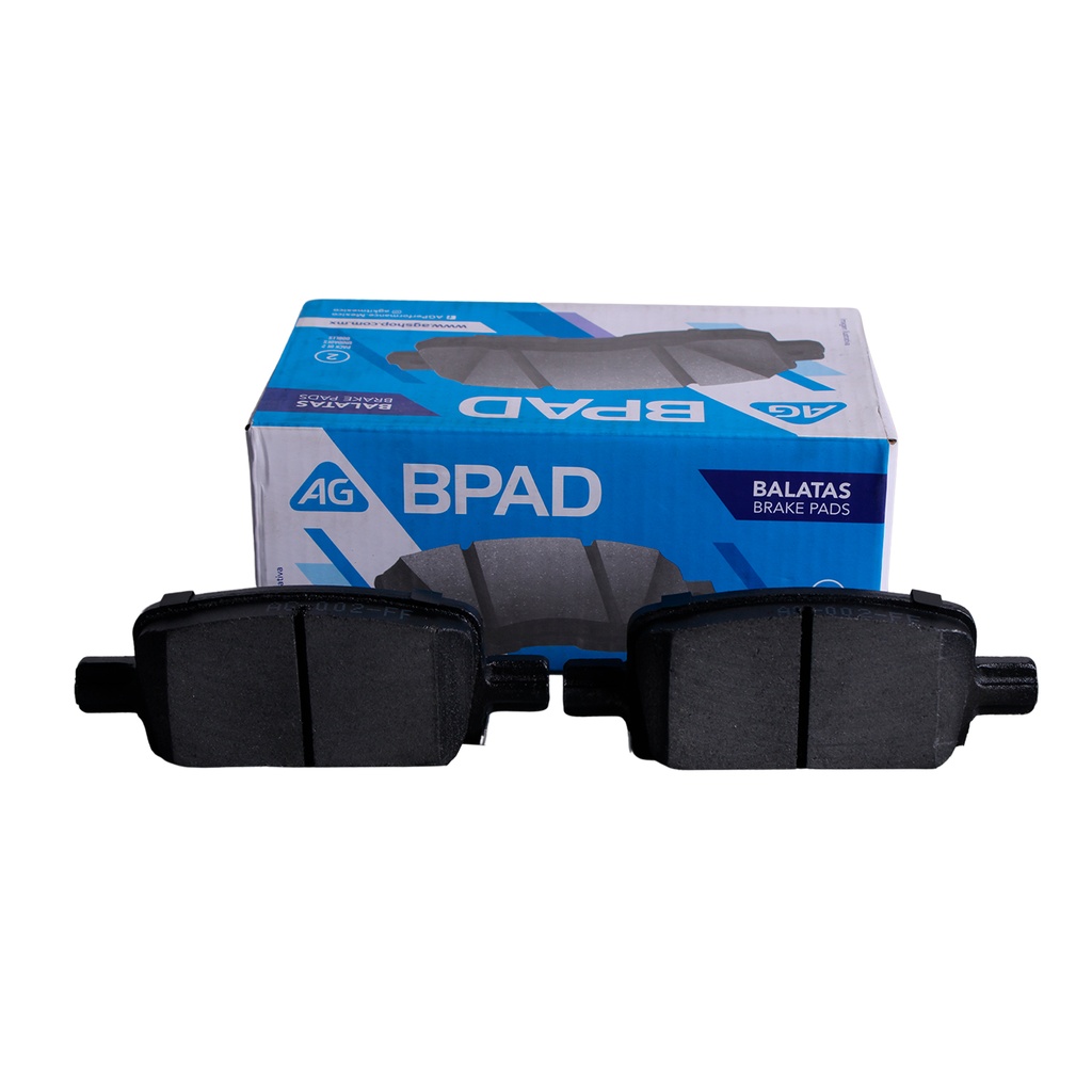 AG-69419-D2174 — Balata CHEVROLET Cheyenne (Con sensor) 2019-2021 Trasero (Set 4 pzs)