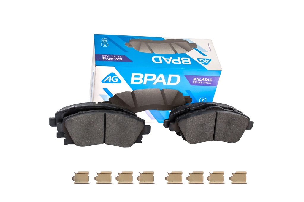 Balata CHEVROLET Corsa 2002-2008 Delantero (Set 4 pzs)