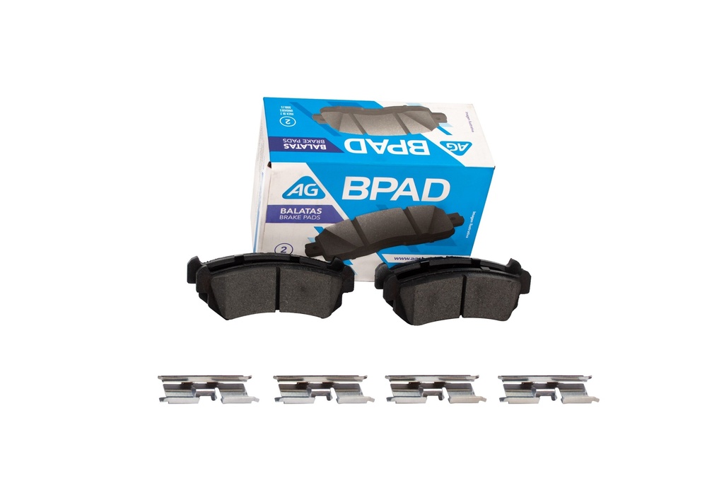 Balata CHEVROLET Optra 2004-2010 Trasero (Set 4 pzs)