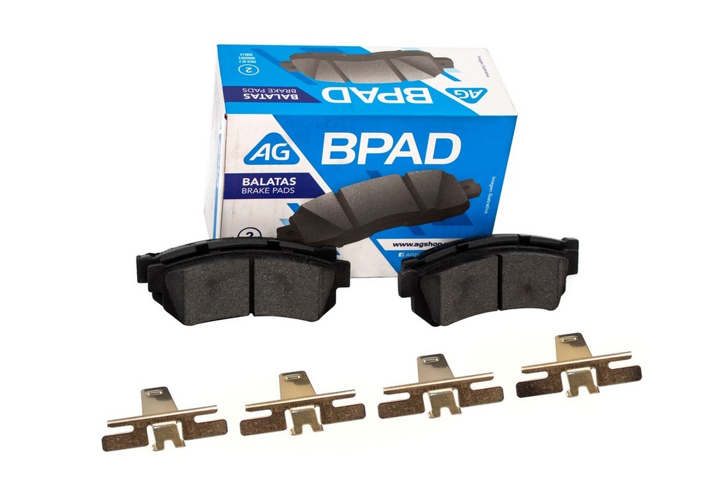 Balata CHEVROLET Optra (Menor longitud) 2006-2010 Trasero (Set 4 pzs)