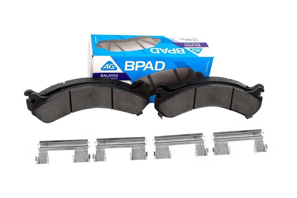 AG-67788-D909 — Balata CHEVROLET Silverado 2500 2005-2006 Trasero (Set 4 pzs)