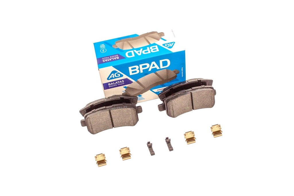Balata CHRYSLER 200 BR1 2013-2014 Trasero (Set 4 pzs)