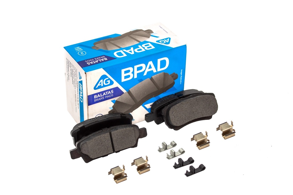 AG-67940-D1037 — Balata CHRYSLER 200 Rotor Del. 295 mm 2011-2014 Trasero (Set 4 pzs)