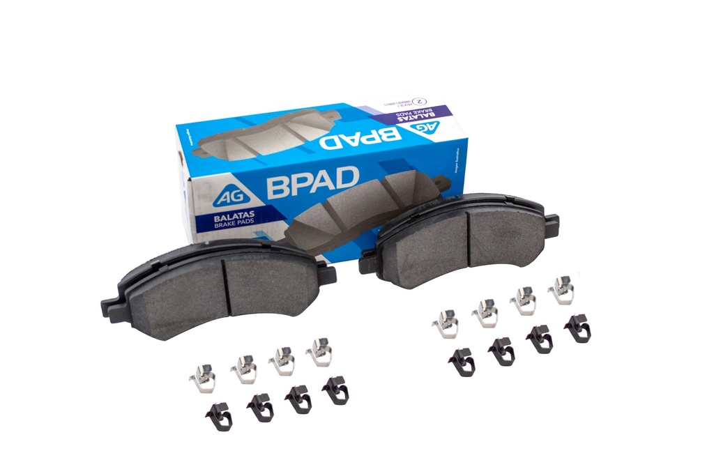 AG-67991-D1084 — Balata CHRYSLER Aspen (Pickup) 2007-2009 Delantero (Set 4 pzs)