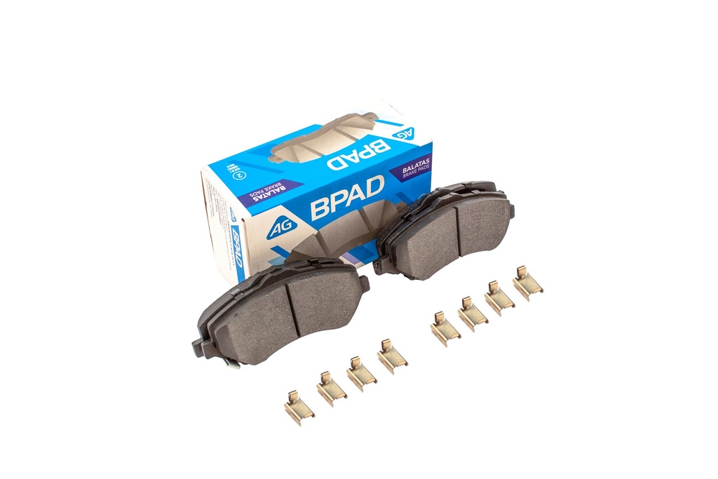 AG-68481-D1327 — Balata CHRYSLER Town & Country 2008-2014 Delantero (Set 4 pzs)