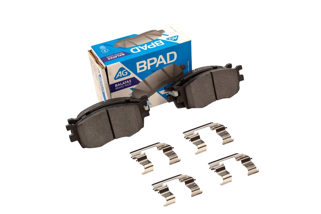 AG-68266-D1156 — Balata DODGE Attitude 2006-2011 Delantero (Set 4 pzs)