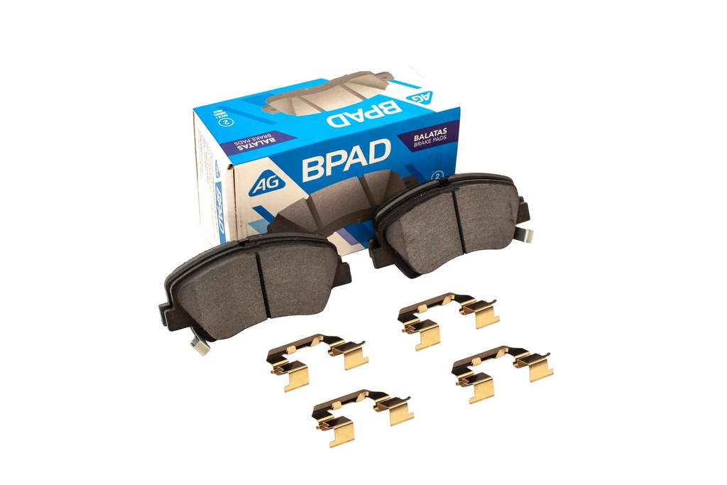 Balata DODGE Attitude 2012-2014 Delantero (Set 4 pzs)