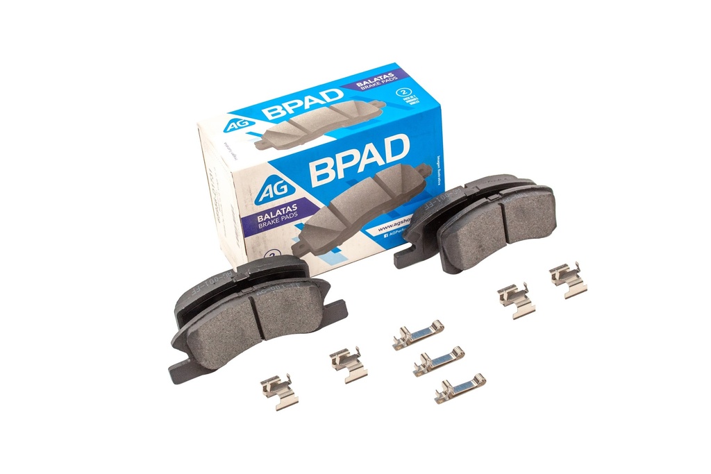Balata DODGE Attitude 2015-2023 Delantero (Set 4 pzs)