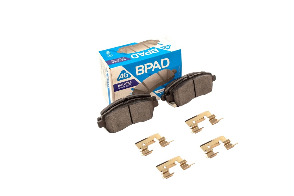 Balata FORD Fiesta (1.6L) 2011-2019 Delantero (Set 4 pzs)