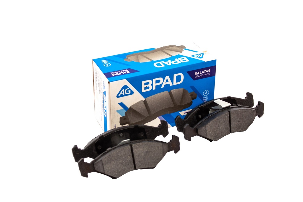 AG-68251-D1140 — Balata FORD Fiesta (Larga) 1996-2000 Delantero (Set 4 pzs)
