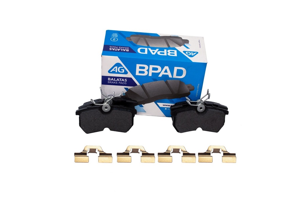 Balata FORD Fiesta ST 2014-2016 Trasero (Set 4 pzs)