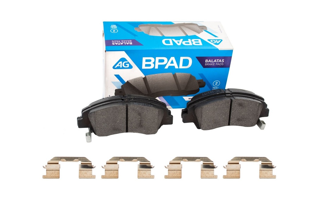 AG-69159-D1935 — Balata HYUNDAI Grand I10 2015-2022 Delantero (Set 4 pzs)