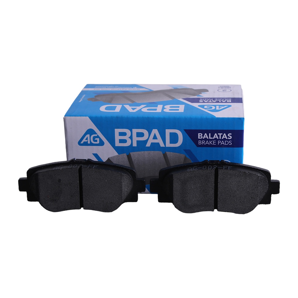 AG-68953-D1729 — Balata MAZDA 3 (Japon C/EPB) 2017-2018 Trasero (Set 4 pzs)