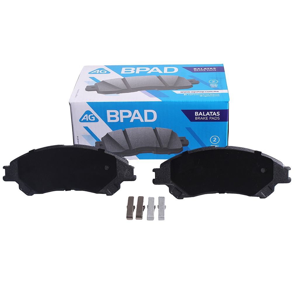AG-69331-D2096 — Balata MITSUBISHI Xpander 2022-2023 Delantero (Set 4 pzs)