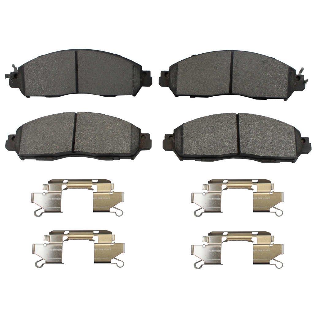 Balata NISSAN Frontier (Con kit) 2016-2021 Delantero (Set 4 pzs)
