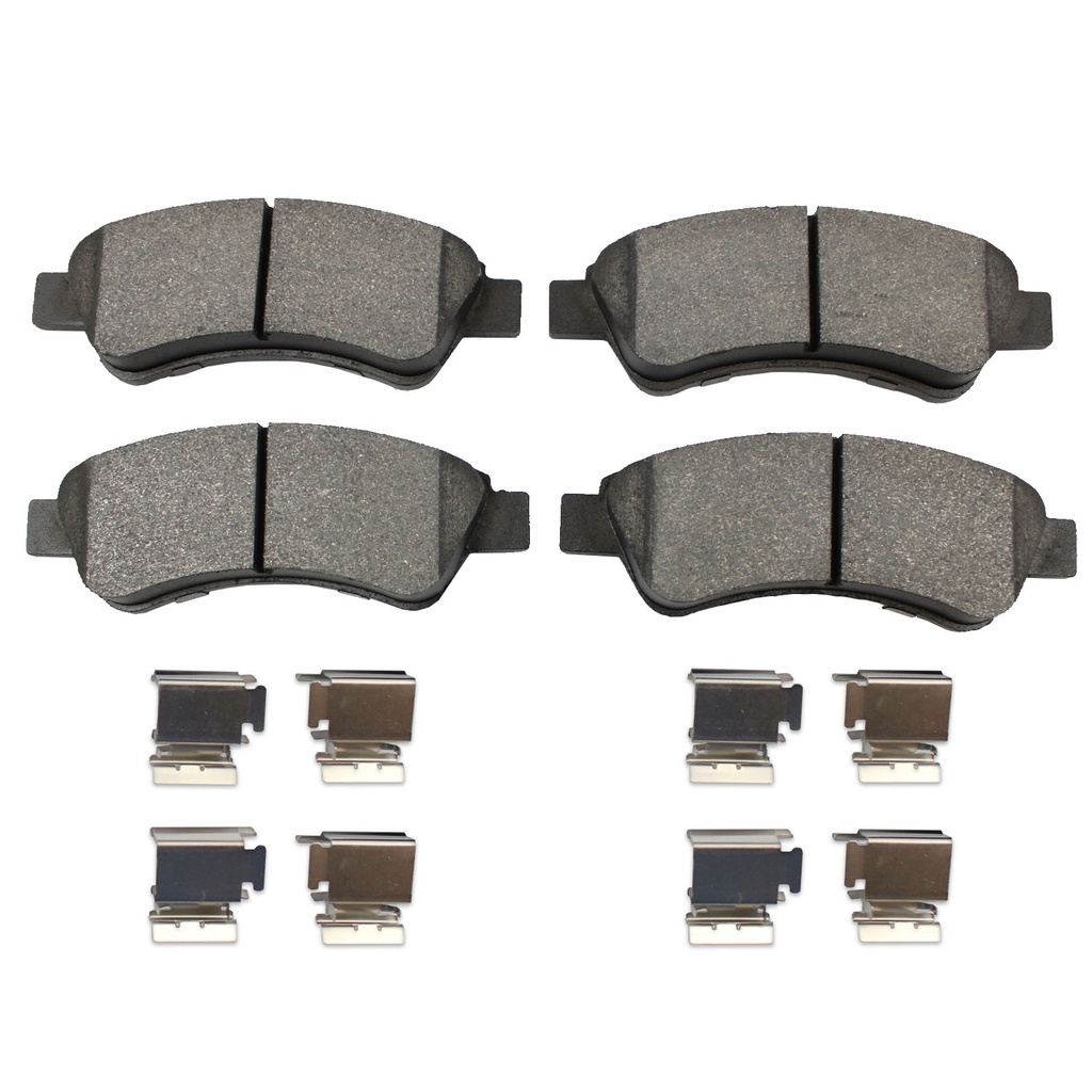 Balata PEUGEOT 206 2001-2008 Delantero (Set 4 pzs)