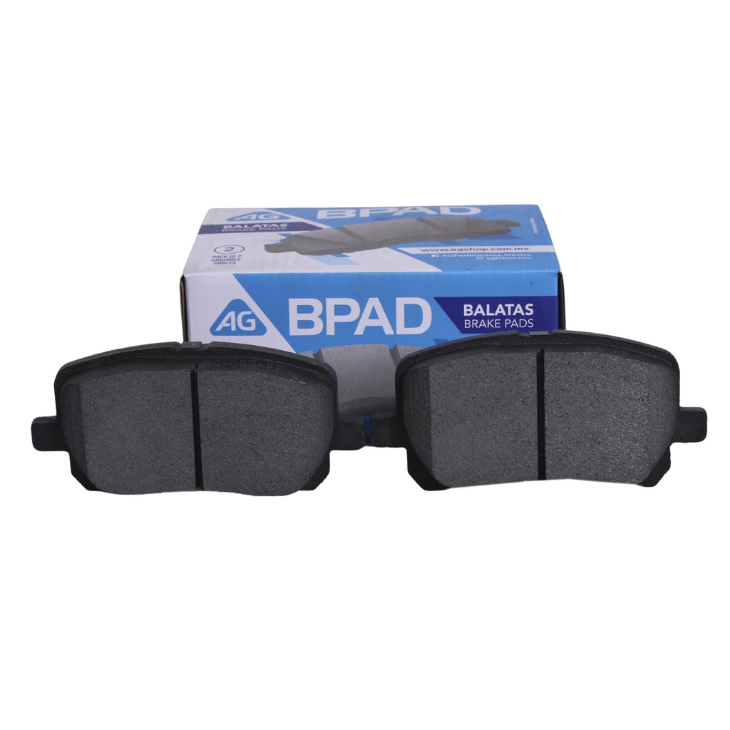 Balata PONTIAC Vibe 2003-2008 Delantero (Set 4 pzs)