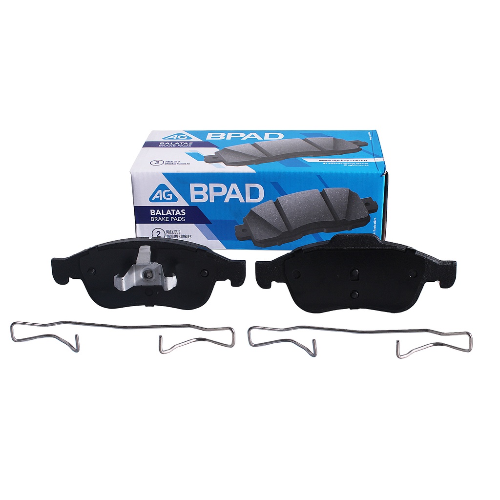 AG-68844-D1627 — Balata RENAULT Captur 2018-2020 Delantero (Set 4 pzs)