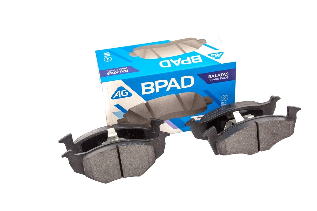 Balata SEAT León (Mayor espesor con clips) 2002-2008 Delantero (Set 4 pzs)