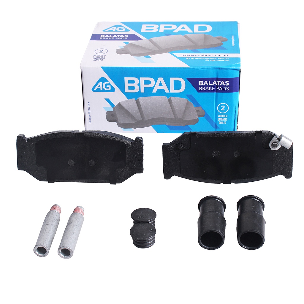 AG-68827-D1614 — Balata SUZUKI Baleno 2021-2022 Delantero (Set 4 pzs)